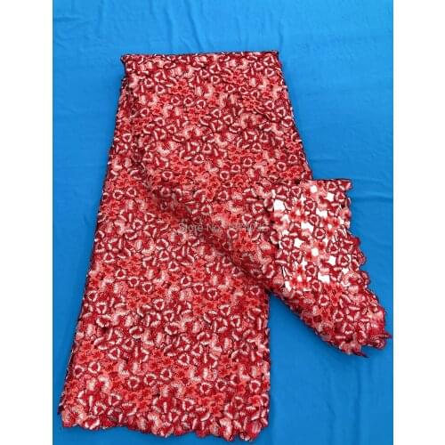 Embroidery Mesh High Quality Lace PINK Water Soluble Tulle Lace Fabric 2020 African Laces HF291