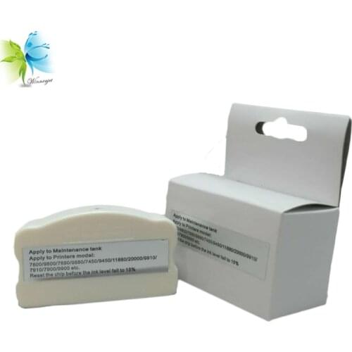 Winnerjet 2 pieces maintenance tank chip resetter for Epson SureLab D3000 SL-D3000 + 2 pcs maintenance tank resettable chip