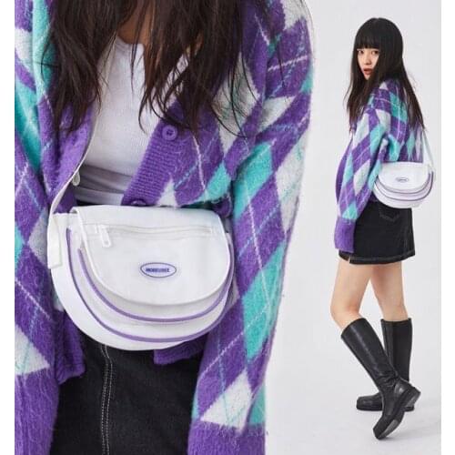 Ladies Sling Bag Mobile Phone Wallet Handbags Fashion Canvas Women Crossbody Bag Casual Small Flap Messenger Bag