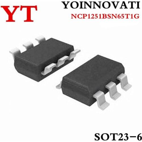 100pcs/lot NCP1251 NCP1251BSN65T1G SOT23-6 LCD Management IC Chip New Orignal NCP1251 5AA 5A2