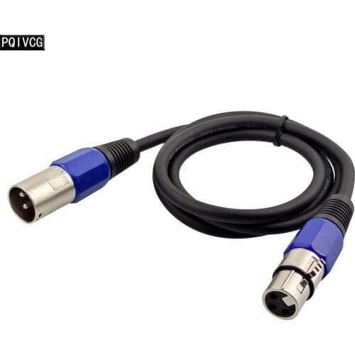 5PCS/ 3-PIN DMX Signal Line Stage Light Signal Cable DMX Signal Cable (1m,2m,3m,4m,5m)