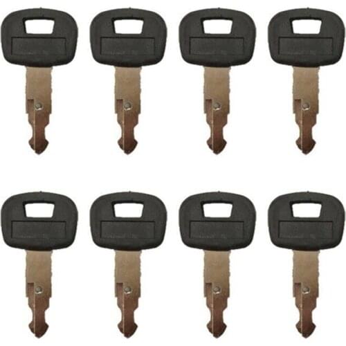 8X 459A Ignition Key RC461-53930 for Kubota SVL75 KX018 KX41-3 U35 L45 M59 SSV65