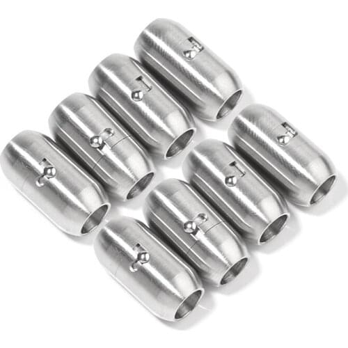 Strong Magnetic Clasps Stainless Steel Cord Bracelet Connectors for Charm Jewelry Making DIY Bracelet Necklace Supplies