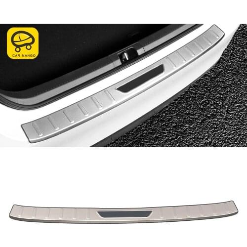 CarMango Car Accessories Trunk Door Tail Gate Pad Fender Bumper Plate Trim Cover Frame Sticker for Toyota Camry XV70 2017-2021