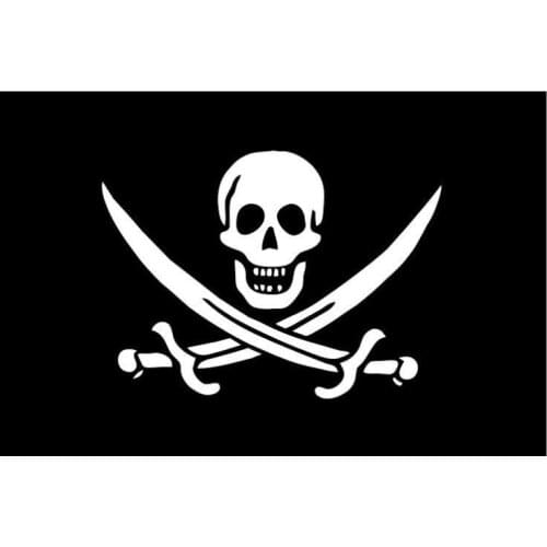 Free shipping xvggdg New Huge 90*150cm Hanging Halloween pirate flag /Halloween banner