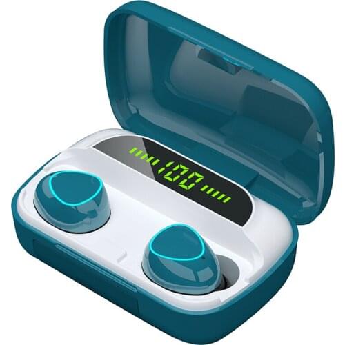 New Bluetooth 5.1 TWS Wireless Gaming Headphones Touch Control 9D Stereo Earphones Sport Waterproof Earbuds Headset with Mic