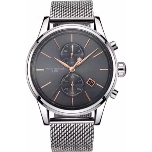 2021 new model Quartz Watch Analogue Chronograph Military Diving 1513769 Watch 10m Waterproof Wristwatch Mens 1513440 with box