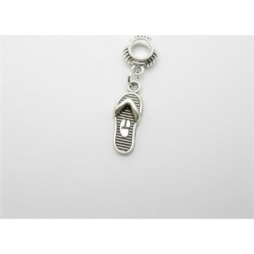 Classic 20pcs shoes charms big hole loose bead fit Pandora bracelet pendants DIY