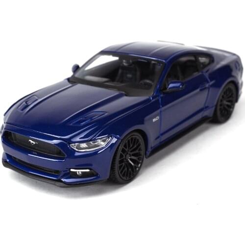 Maisto 1:24 2015 Ford Mustang GT Sports Car Static Die Cast Vehicles Collectible Model Car Toys