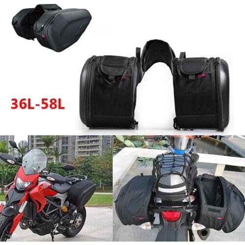 2019 Newest SA212 Motorcycle Waterproof Racing Race Motor Helmet Travel Bags Suitcase Saddlebags + One Pair of Raincoat
