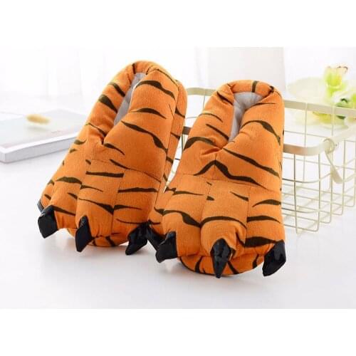 Cartoon Slippers Kigurumis Claws Animal Shoes Unisex Kid / Adult Sizes Men Women Giraffe Cow Dinosaur Bear Pink Blue Home Party