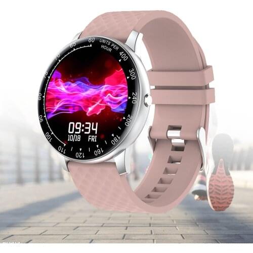 Men Women Smart Watch for Android IOS Phone Full Touch Screen Blood Pressure Heart Rate Sleep Monitor IP67 Waterproof Smartwatch