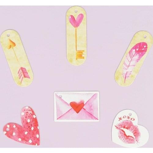 50Pcs 10Meter Hemp Rope Cute Pink Flamingo Label Tag Jewelry Earrings Display DIY Gift Wrapping Decor Supplies