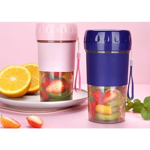 Portable Electric Fruit Juicer Usb Rechargeable 22000Rpm Smoothie Maker Blender Stirring Multi Mini Food Processor Juice Cup