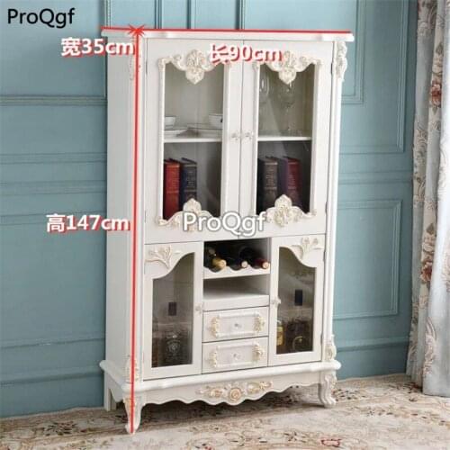 Prodgf 1 Set 147*35*90cm Corner Sweet Cabinet