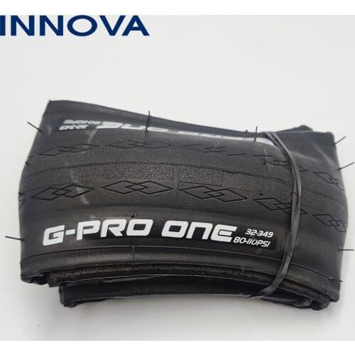 INNOVA G-PROONE 349 Bike Folding 16*1 1/4 Tire Retro Yellow Edge Bicycle Tire 16inch Ultralight 175g BMX Cycling Tire