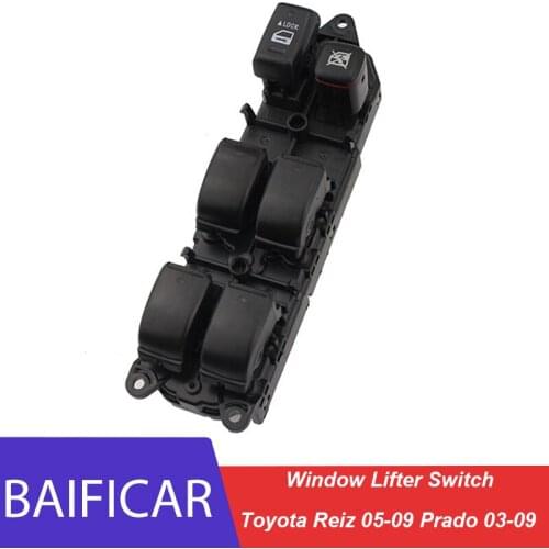 Baificar Brand New Left Door Power Window Button Switch For Toyota Reiz 2005-2009 Prado 2003-2009