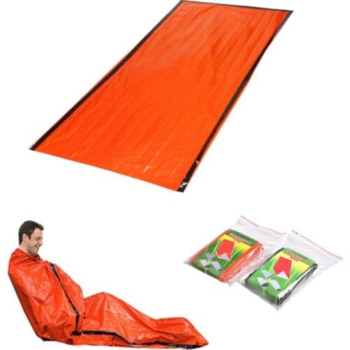 Portable Camping Emergency Sleeping Bag Traveling Hike Waterproof Folding Outdoor Survival Thermal Anti-dirty equipment Lazy Bag