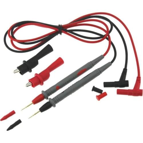 Universal Probe Test Leads for Multimeter with Alligator Pliers PT1005 10A Multi Meter Tester Lead Probe Wire Pen Cable