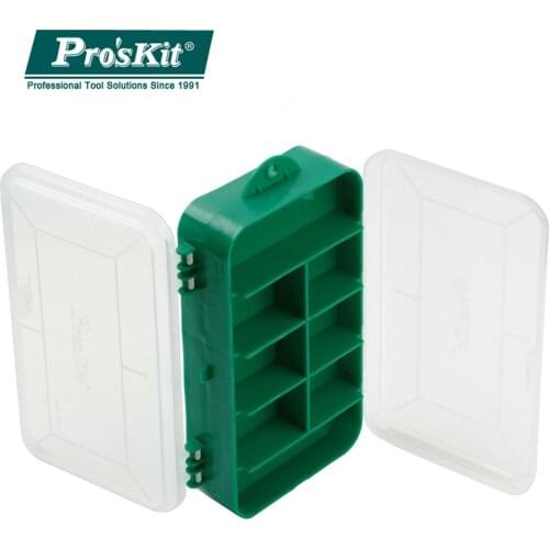 Proskit 103-132C Utility Component Storage Box Multi-functional Utility Component Storage Tool Box Electronic Component Box