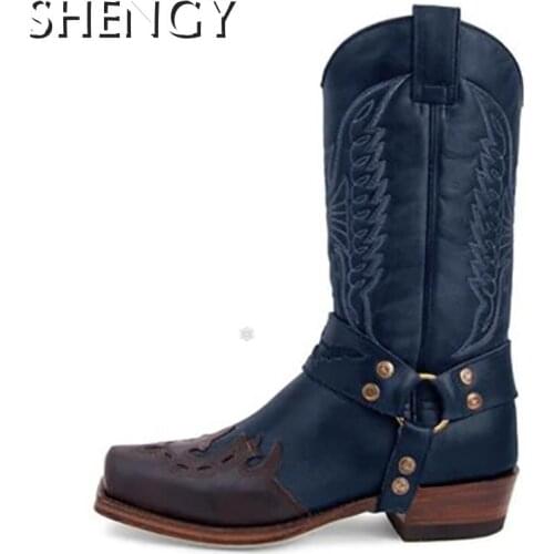 2020 Fashion WoMen Midcalf Boots Handmade Retro Leisure Shoes Women Casual New Loafers Outdoor Sneakers Zapatos De Mujer Winter