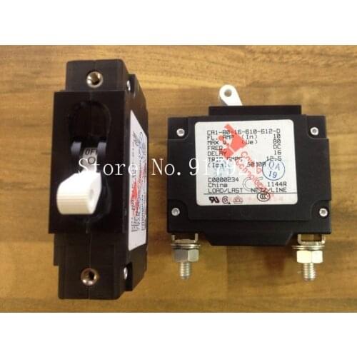 [ZOB] The United States Carling Jia Ling CA1-B0-16-610-612-D circuit breaker 1P60A with NO+NC auxiliary equipment --10pcs/lot