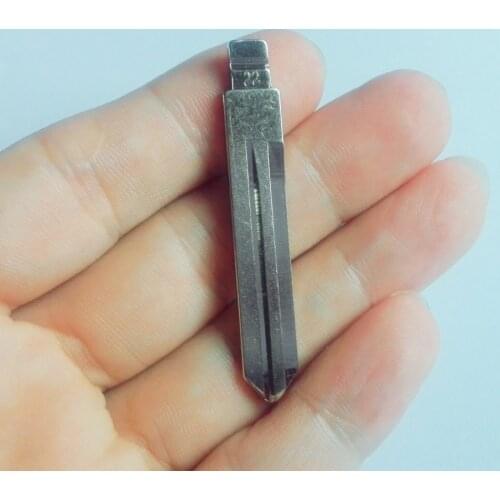 10PCS/LOT 22# Car Blank Key Uncut Blade for Nissan Teana Qashqai Sylphy Livina Tiida X-Trail Sun for Daewoo