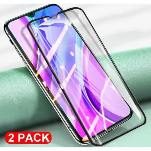 2pcs protective glass for xiaomi redmi 9a 9 a tempered glas on xiomi mi poco x3 m3 redmi note 9s 9 pro 9a 9c redmi9a pocox3 case