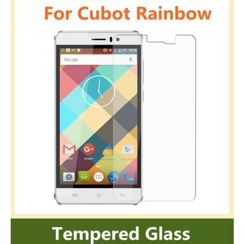 3pcs For Cubot Rainbow Tempered Glass Film New Screen Protector For Cubot Rainbow Protective Films Case 5.0 inch Guard Cover