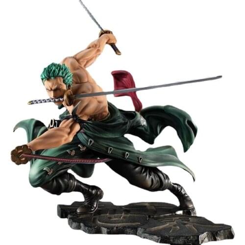 Anime One Piece Action Figure Model Sauron Fighting Three Thousand World Doll Anime Birthday Decoration Doll Toys for Children