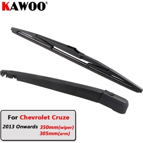 KAWOO Car Rear Wiper Blades Back Window Wipers Arm For Chevrolet Cruze Hatchback (2013 Onwards) 350mm Auto Windscreen Blade