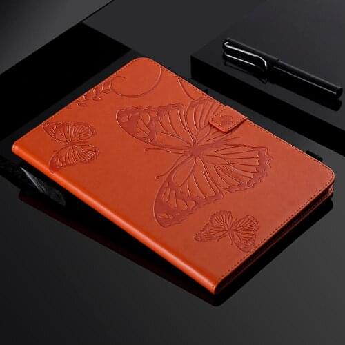 Tablet Case for Samsung Galaxy Tab S4 SM-T830 SM-T835 10.5" Butterfly Pattern PU Leather Wallet Clip Stand Cover Shell Funda+pen