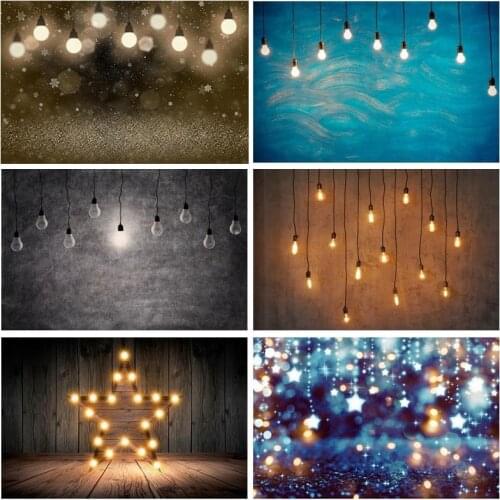 Wood Planks Texture Photocall Lights Vintage Photography Backdrops Personalized Photographic Backgrounds For Photo Studio