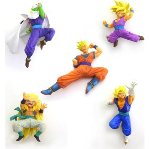 Bandai Dragon Ball Action Toy Figures Son Gohan Super Saiyan Genuine PVC Boy Gifts