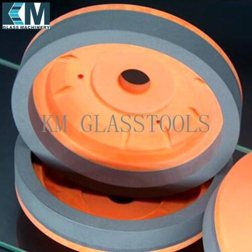 Good quality!Resin wheel 150x12(or22)-10x14 #3 #4 #5 #6 #7,Used for glass beveling machine,Resin grinding wheel 1 Piece.R4-CC3