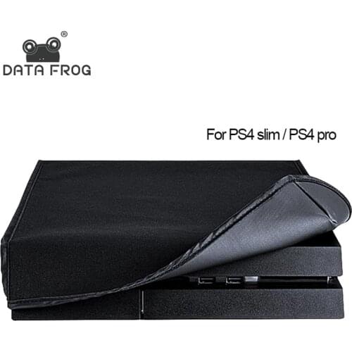 Soft Dustproof Cover Case For Playstation 4 PS4 Slim Pro Console Heighten Stand Feet Cooling Horizontal Version Bracket For PS4