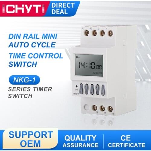 Programmable Digital Timer Switch Relay Control 220V 230V 16A Electronic Weekly Home Timing Din Rail Programmable Digital Timer