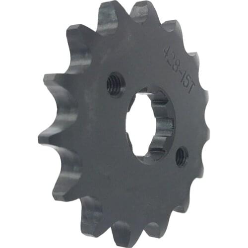 New 428 15 Tooth Front Engine Sprocket For Benelli TNT125 BJ125-3E 125cc ATV Dirt Bike