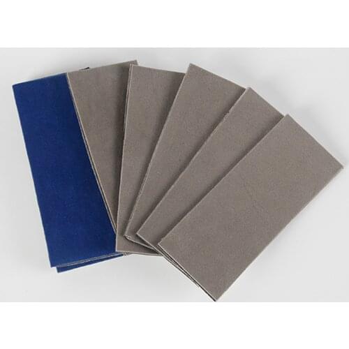 Pre-cut Felt Tip for Squeegee 10 Pcs Squeegee Felt Wool Felt With Self Adhesive Glue For Car Vinyl Film Scraper Blue,Gray MO-20H