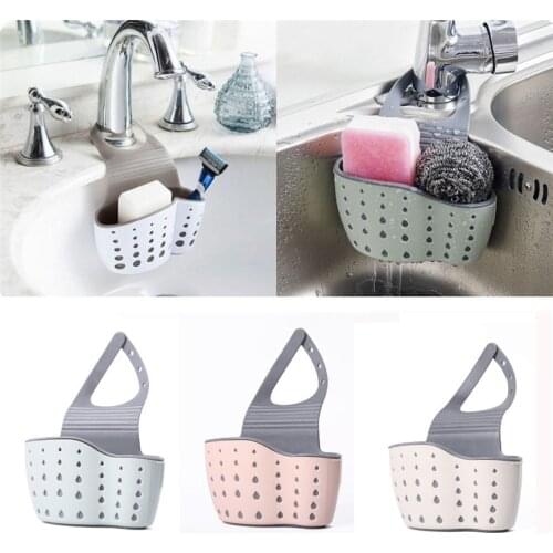 Adjustable Sink Shelf Soap Sponge Drain Rack Bathroom Holder Storage Kitchen Organizer Sink kitchen Basket Wash Accessories
