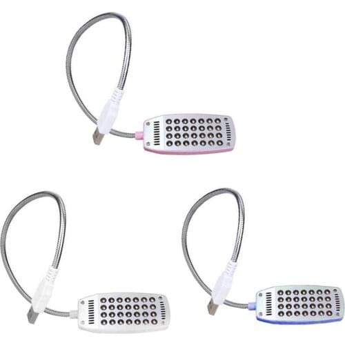 Super Bright Laptop Light 28 LED USB Light Flexible Computer Lamp Portable Desk Reading Lamp Universal Computer Accessories