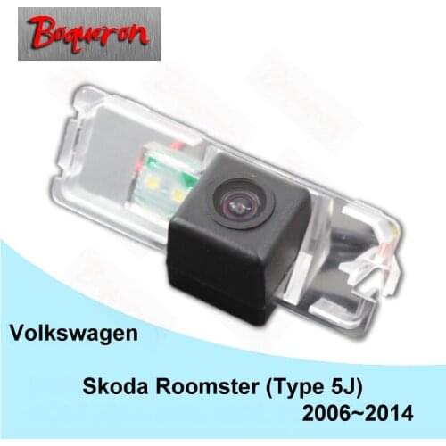 BOQUERON for Volkswagen Skoda Roomster (Type 5J) 2006~2014 SONY Waterproof CCD Car Camera Reversing Reverse rear view camera