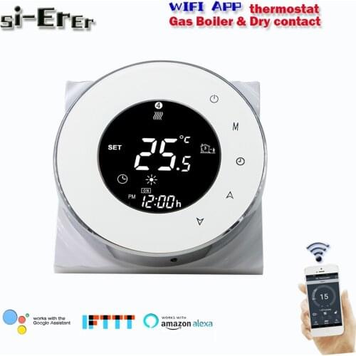 WiFi Smart Thermostat Temperature Controller Gas Boiler Works with Alexa Google Home