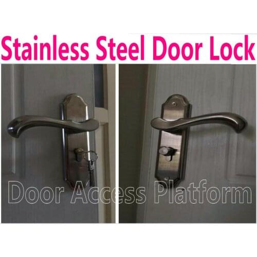 Stainless Steel case Lock silver color Home use lock,Home access control system,Home safe locker open door wooden door mechnical