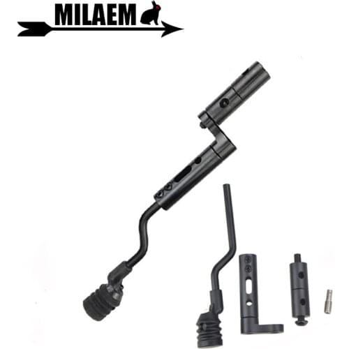 1pc Archery String Suppressor 7.6mm Level Stop Bracket Vibration Balance Stabilizer Damper Compound Bow Shooting Accessories