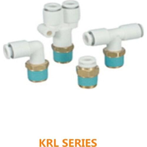 10 PCS FR One-touch Fittings KR-W2 For KRU10-00W2 KRL06-01S