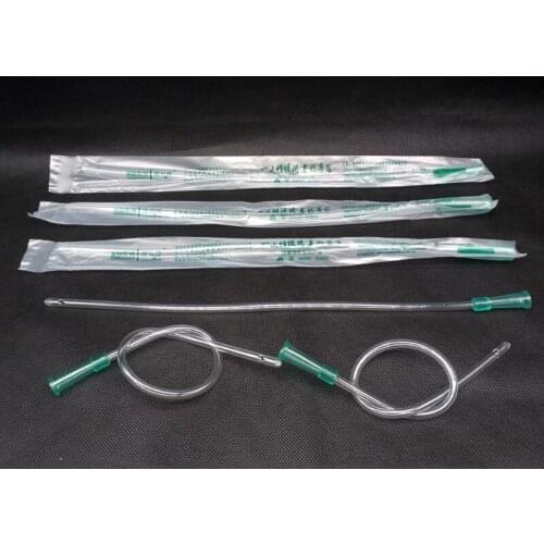 100pcs / 50pcs NO.16 disposable anal canal anal enteroclysm tube intestinal wash bags enema bag tube wholesale Medical care