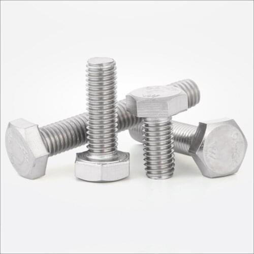 Stainless steel six angle bolt M6 20mm 30mm 40mm 50mm 60mm 80mm 100mm Bolt and nut Multi model optional 10 grain / bag