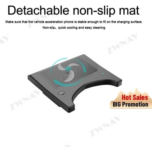 QI Car infrared fast wireless charger for Honda HR- V 2017-2018 Honda XR-V 2017 infrared Fast Wireless Charging Car Phone Holder