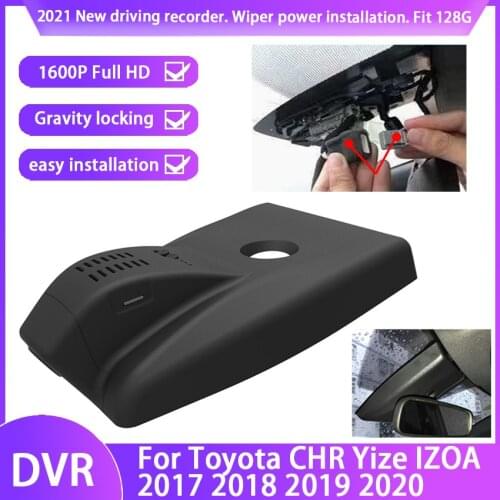 Car DVR Wifi Video Recorder Dash Cam Camera Easy Installation For Toyota CHR Yize IZOA 2017 2018 2019 2020 high quality hd 1600P